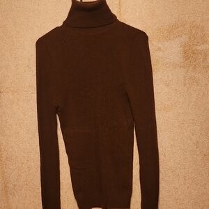 Trumpeter Brown Turtleneck Sweater Size M